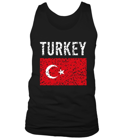 Turkey flag Men's Tank Top