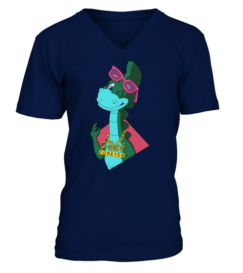 Denver the Last Dinosaur Men's V-Neck T-shirt