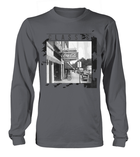 Coca Cola Vintage Store Front Sign Photograph png Men's Long Sleeve