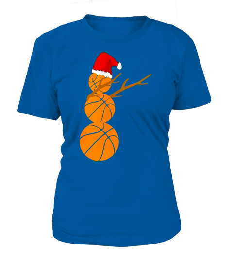 Basketball Snowman Dabbing Funny Christmas Shirt Dab Xmas copy T-Shirt Woman