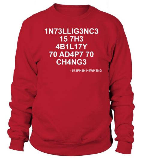 Stephen Hawking Quotes Geek Women's Sweatshirt