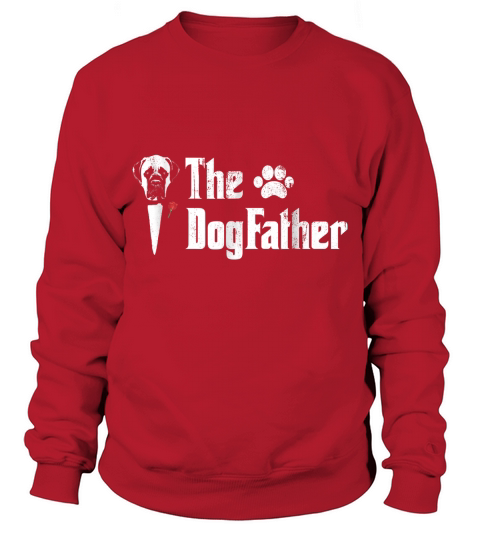 Mens The Dogfather English Mastiff Dog Dad Tshirt Fathers Day G Sweatshirt Unisex