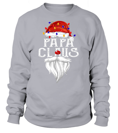 Papa Claus Beard Papa Claus Christmas Women's Sweatshirt