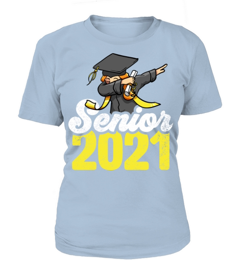 Senior Class Of 2021 Gift Graduation Dabbing Women's T-Shirt