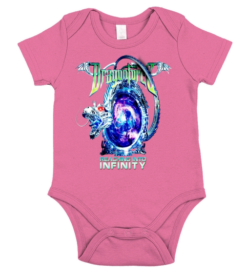 Us Dragonforce Reaching Into Infinity Album Art Short Sleeve Baby One-Piece