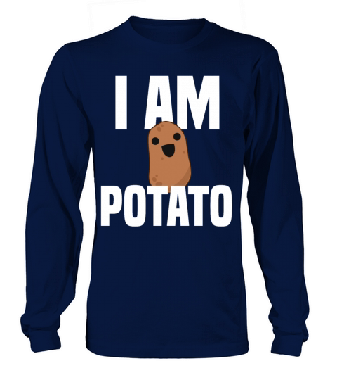 I Am Potato Food Joke Women's Long Sleeve