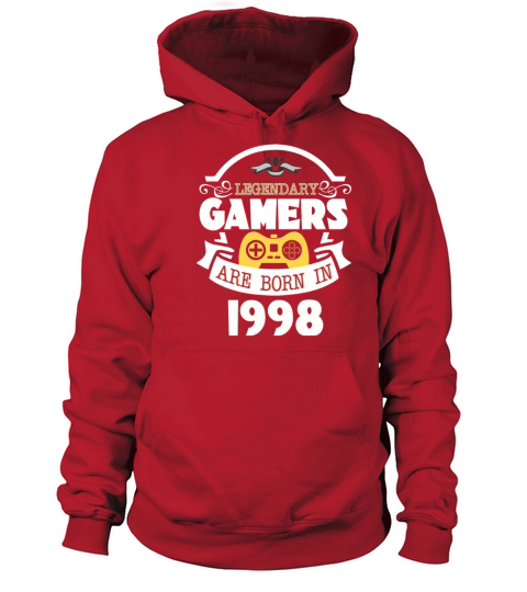 Legendary Gamers Are Born In 1998 Women's Hoodie