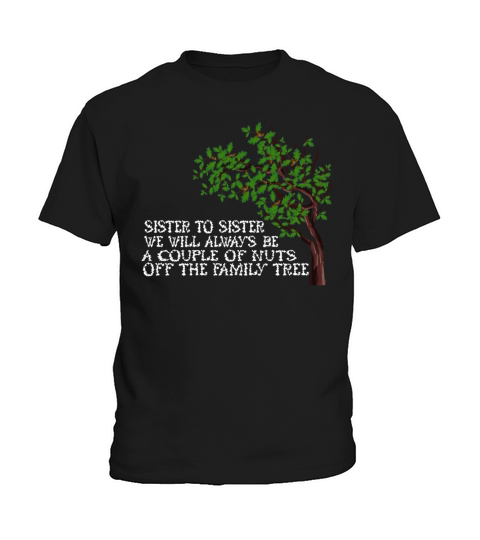 Sister to sister on the family tree Kids T-Shirt