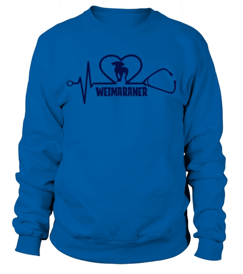 Weimaraner Nurses Doctors Stethoscope Classic For Dog Lover 2020 - Unisex Long Sleeve Sweatshirt Unisex