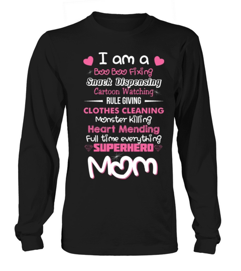 Superhero Mom Women's Long Sleeve