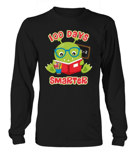 100 Days Boy Monster Women's Long Sleeve