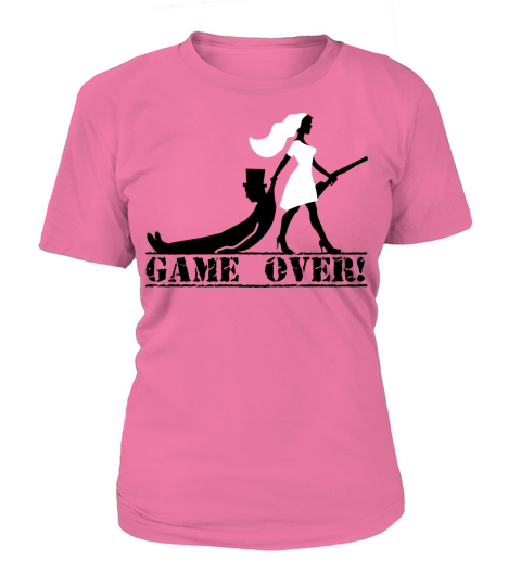 game over bride and groom Women's T-Shirt