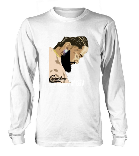 Nipsey Hussle Respect Him Crenshaw Long sleeved Unisex