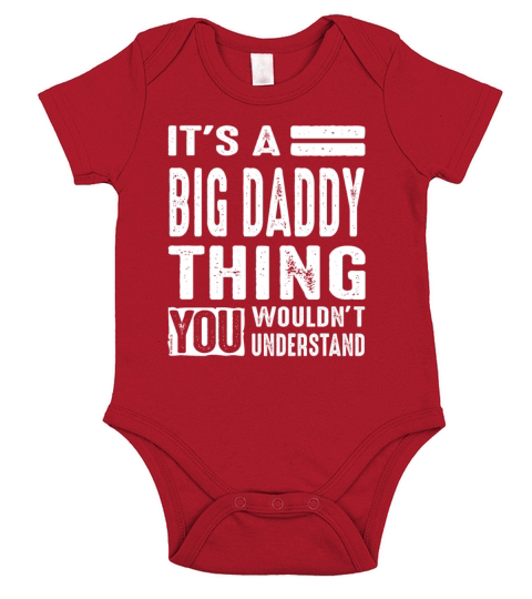 Big Daddy Thing Short Sleeve Baby One-Piece