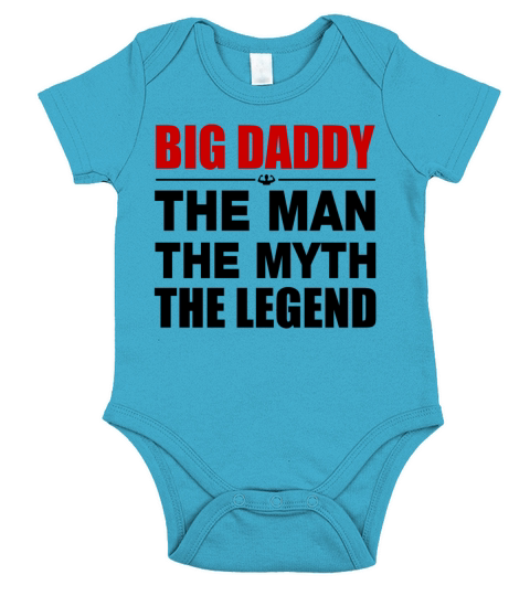 Big Daddy The Legend Short Sleeve Baby One-Piece