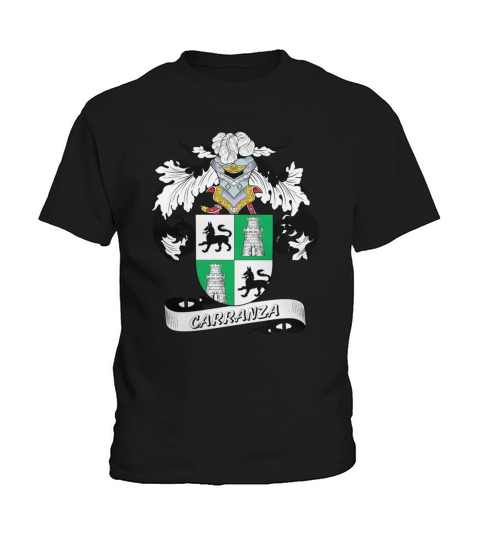 Carranza Family Crest Spanish Family Crests Kids T-Shirt