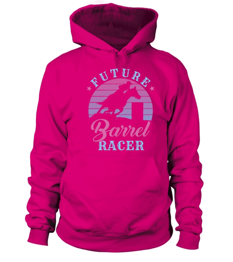 Future Barrel Racer Cute Cowgirl Barrel Racing Men's Hoodie