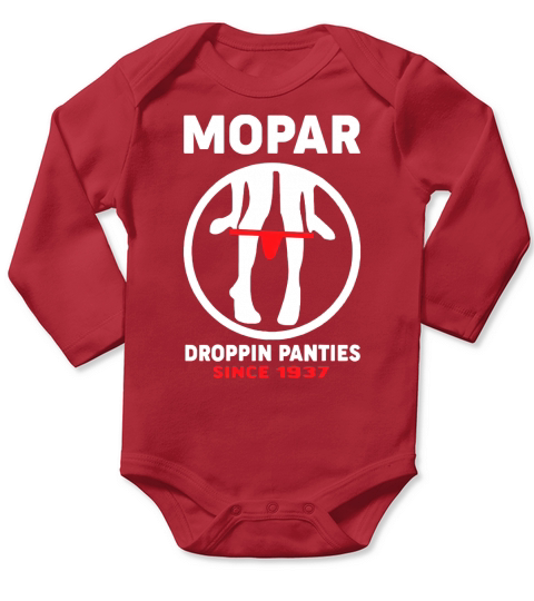 mopar dropping panties Long Sleeve Baby One-Piece
