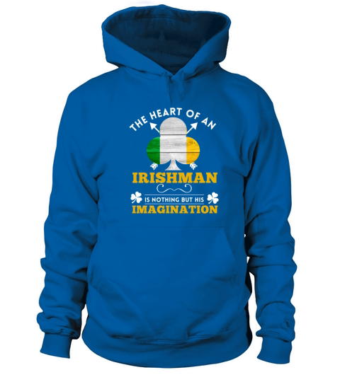 ST PATRICKS DAY THE HEART OF AN IRISHMAN Women's Hoodie