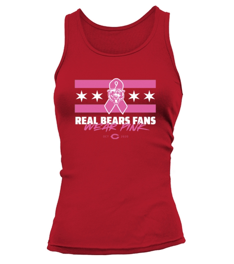 Real Bears Fans Wear Pink Tank top Woman