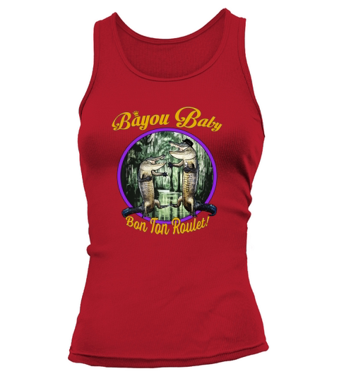 Bayou Baby Swamp Gator New Orleans Louisiana Cajun Tank top Woman