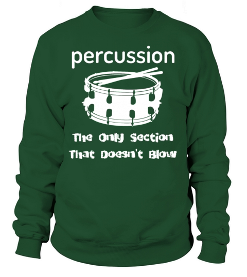 Percussion Drummer Line Funny Women's Sweatshirt