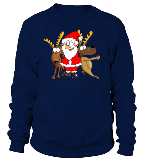 Santa and his Friends Women's Sweatshirt
