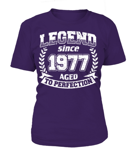 Vintage Legend Since 1977 Aged To Perfection Shirt Women's T-Shirt