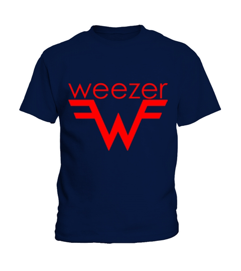 Retro Weezer Rock Band Kids T-Shirt