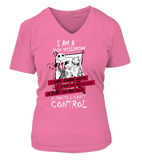 I AM A JACK SKELLINGTON T SHIRT V-neck T-Shirt Woman