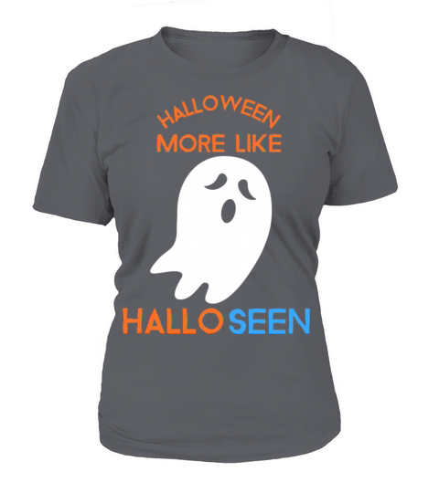 Left on seen sad ghost halloween Women's T-Shirt