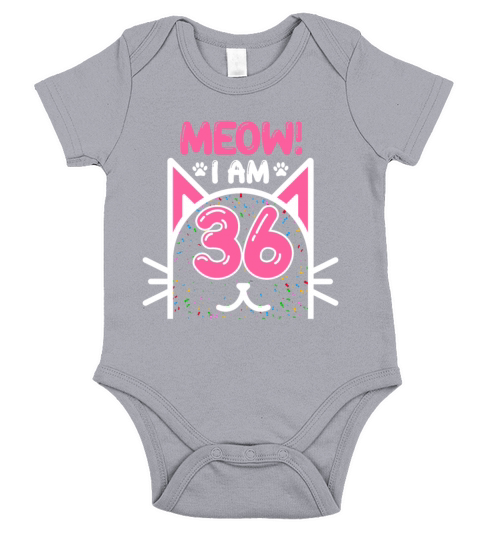 36th Birthday Gift 36 Year Old Women Gifts Short Sleeve Baby One-Piece