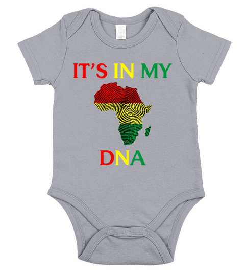 Its In My DNA - Black History Month T-Shirt Short Sleeve Baby One-Piece