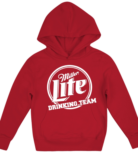 Miller Lite Drinking Team Kids Hoodie