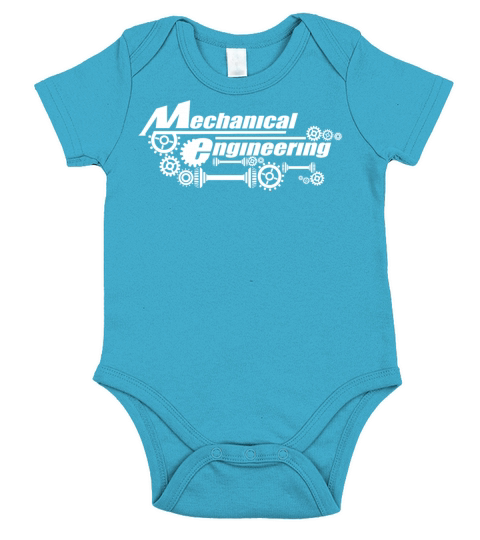 Mechanical engineering Short Sleeve Baby One-Piece