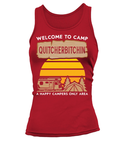 Camping Motorhome Welcome To Camp Women's Tank Top