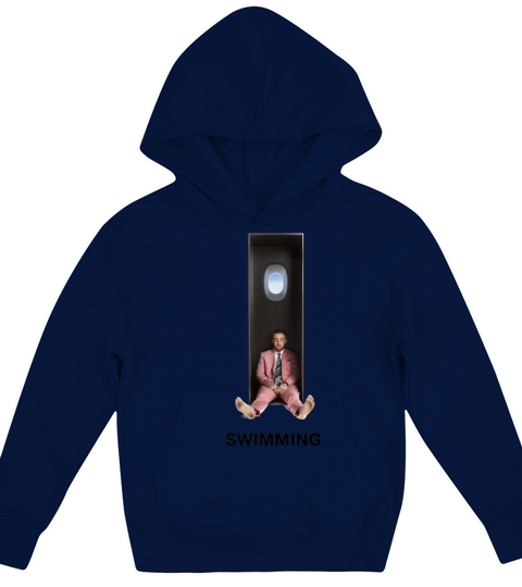 Swimming Come Back To Earth Kids Hoodie