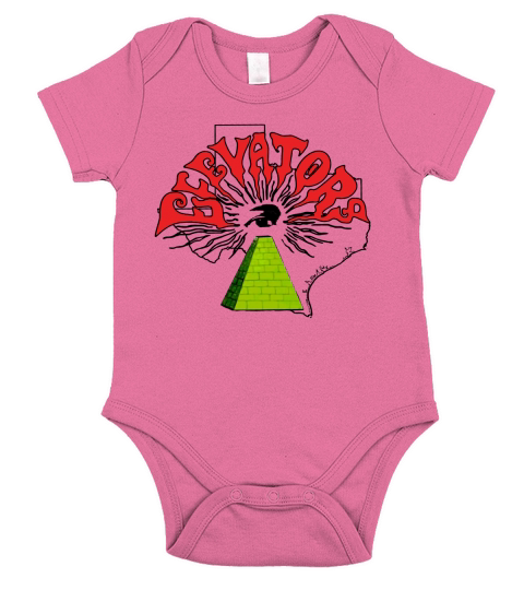 The 13th Floor Elevators Tshirt Short Sleeve Baby One-Piece