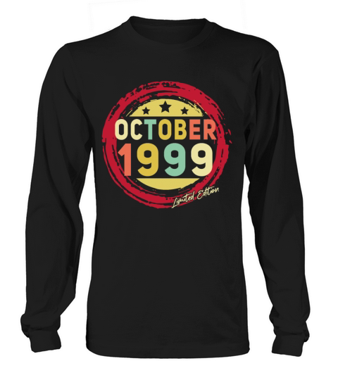 Vintage October 1999 Limited Women's Long Sleeve