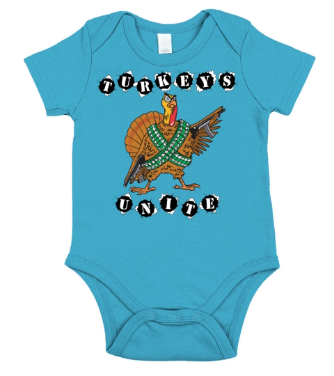 Thanksgiving Short Sleeve Baby One-Piece