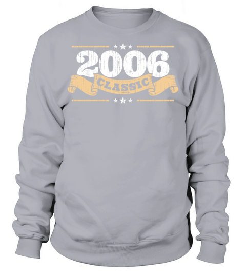 Anniversary 2006 Classic Matching Couple Distresse Men's Sweatshirt