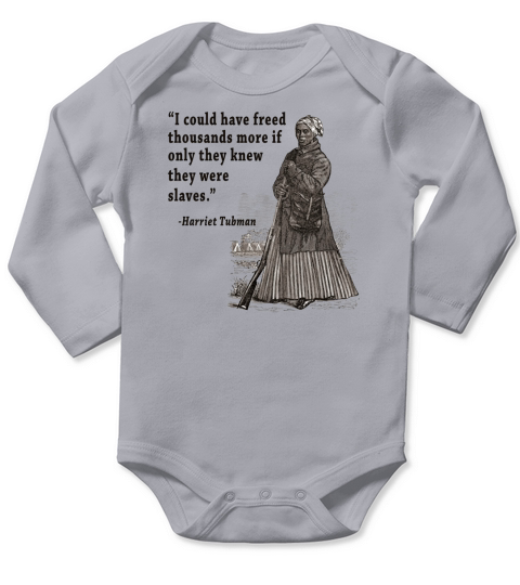 Underground Railroad Shirt-African American History TShirt Long Sleeve Baby One-Piece