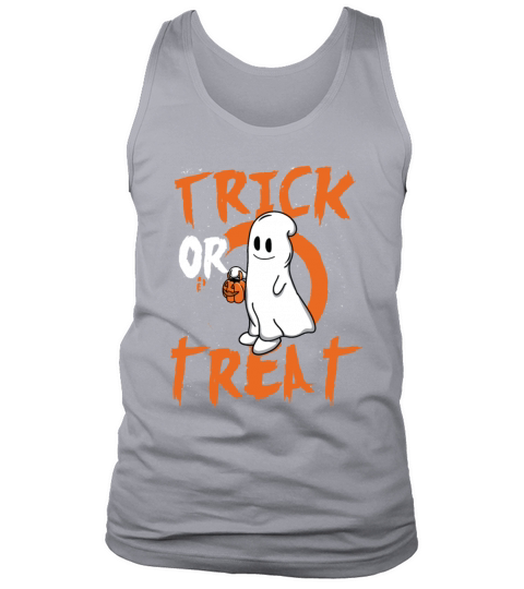 Ghost - trick or treat Halloween Men's Tank Top