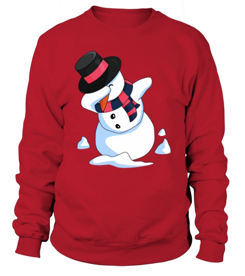 Dabbing Snowman Men's Sweatshirt