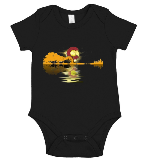 Guitar Colorado Short Sleeve Baby One-Piece