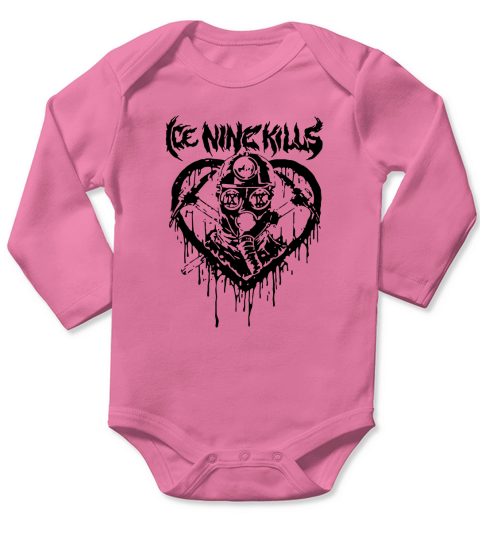 Ice Nine Kills Mad Miner T-Shirt Long Sleeve Baby One-Piece