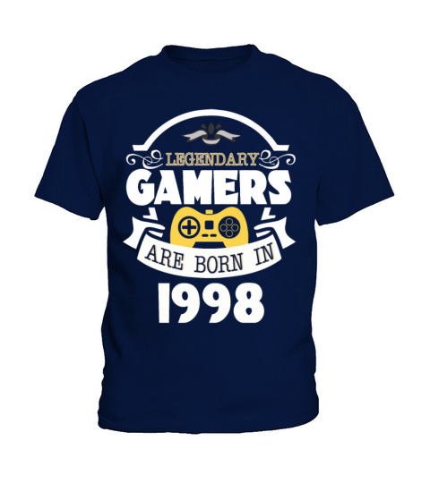 Legendary Gamers Are Born In 1998 Kids T-Shirt