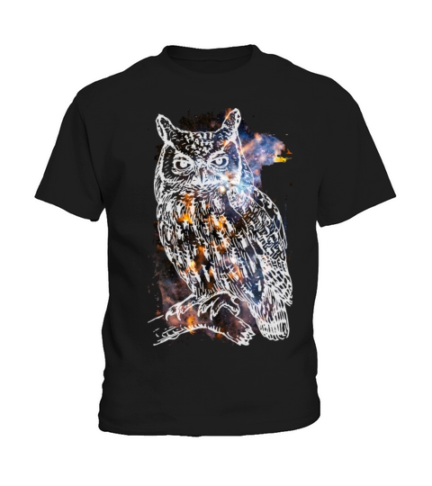 Galactic Owl Kids T-Shirt