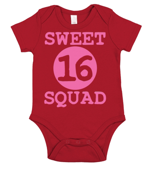 16th Birthday 16 Years Old Short Sleeve Baby One-Piece