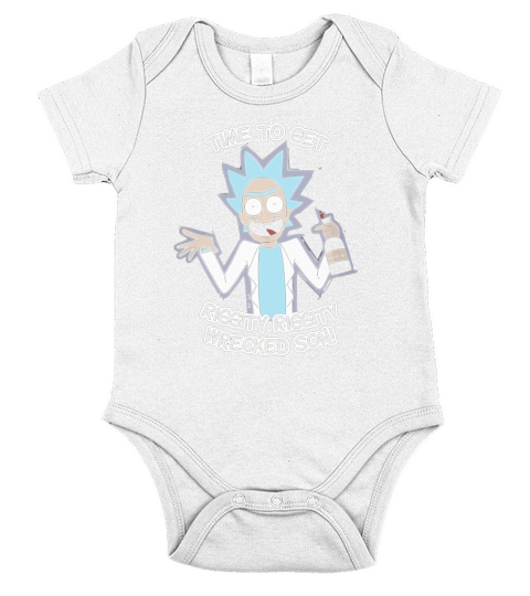 rick &amp;amp; morty Short Sleeve Baby One-Piece